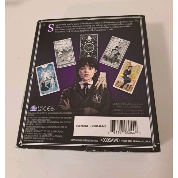 Wednesday The Card Game New in Box Sealed by Spin Master Games - Picture 6 of 7